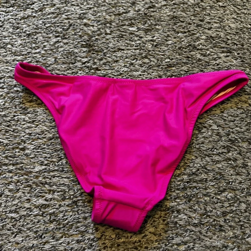 J.‎ Crew Bikini Bottom Hot Pink Swim Suit Low Rise Classic Size S